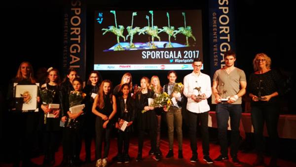 Sportprijzen 2016 uitgereikt tijdens Sportgala Velsen